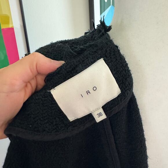 IRO Agnette Tweed Jacket - Size 36 (US 4/6) - Picture 11 of 12